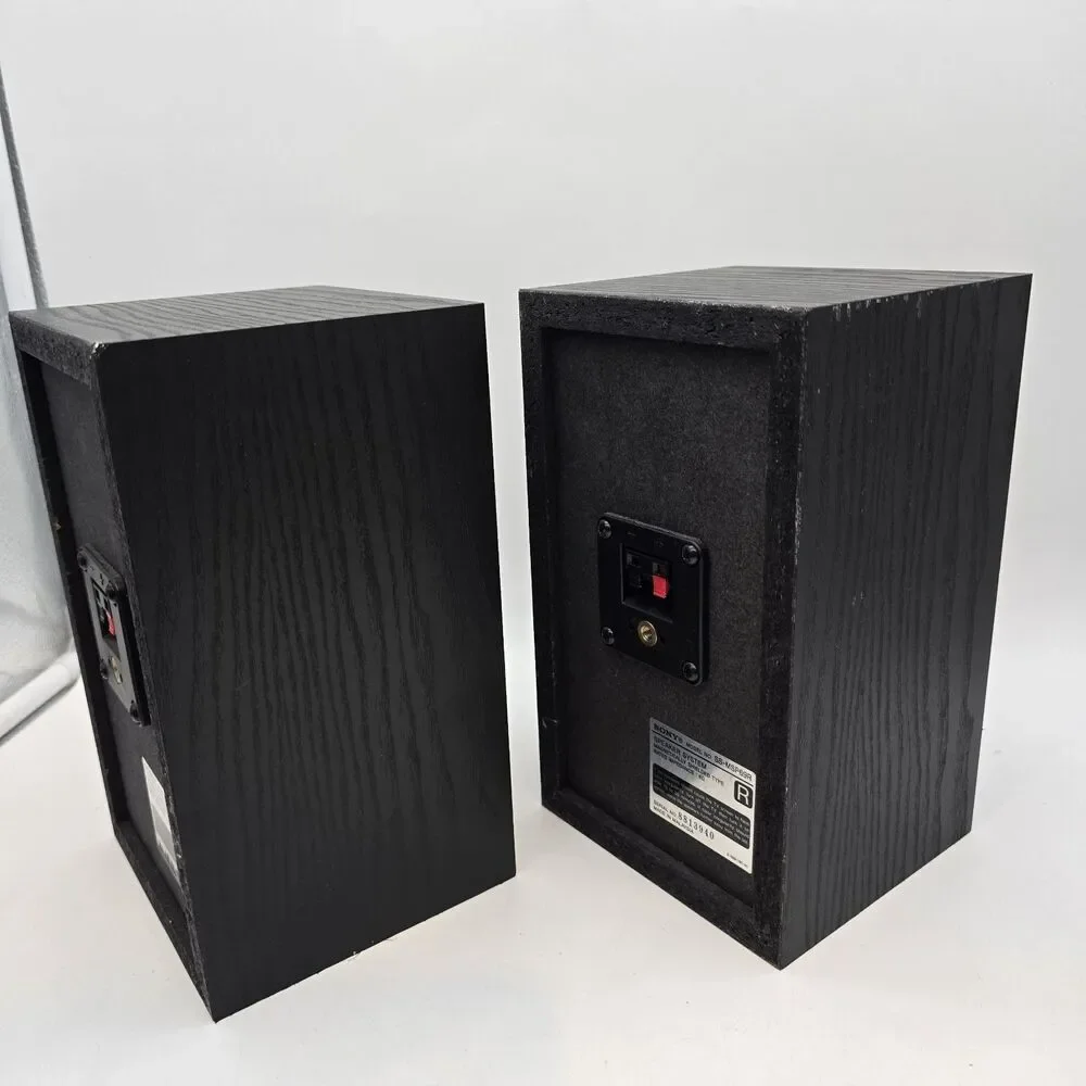 SONY SS-MSP69R Surround Sound Speaker Set of 2 Black Speakers